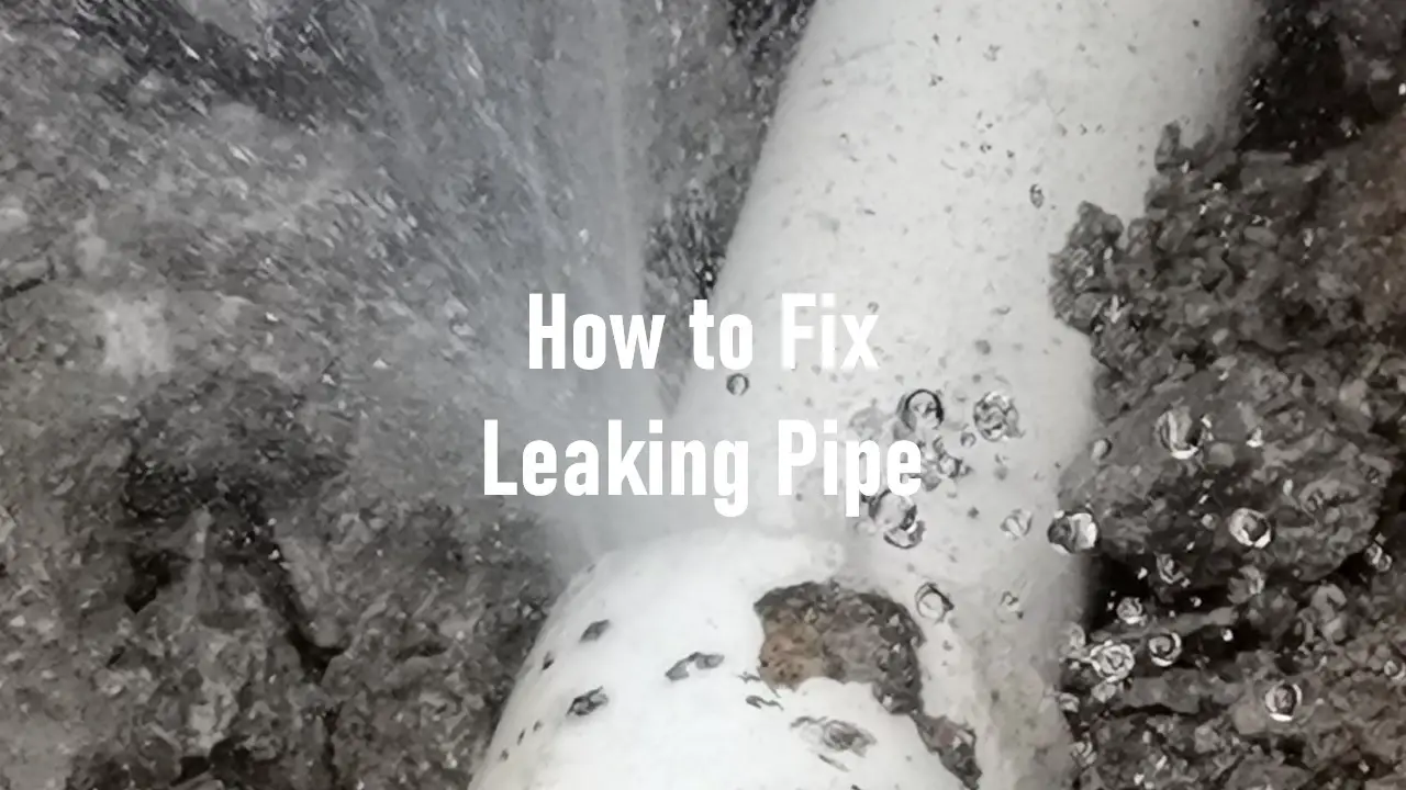 How to Fix a Leaking Pipe