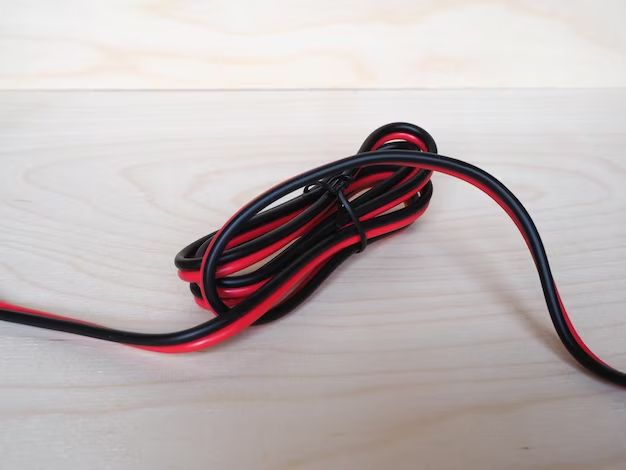 What wire goes to red and black