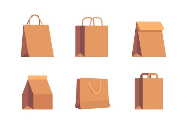 How do you store paper shopping bags