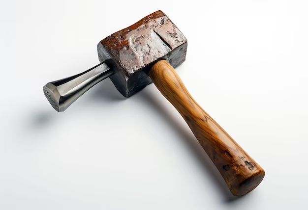 How do you fix a broken wood hammer handle