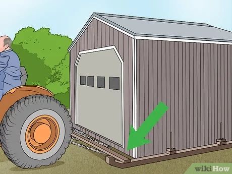 How do I move my shed by myself