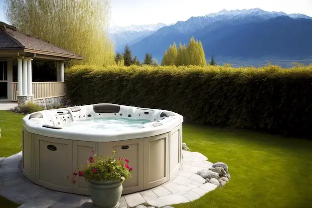 How to make a hot tub private cheap