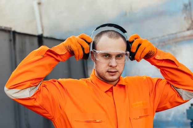 What type of headphones do construction workers use