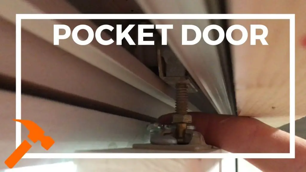 How do you remove pocket door rollers