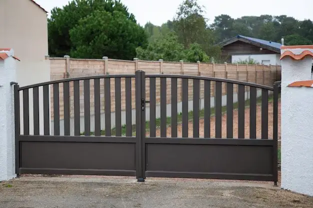 How do you make a double gate secure