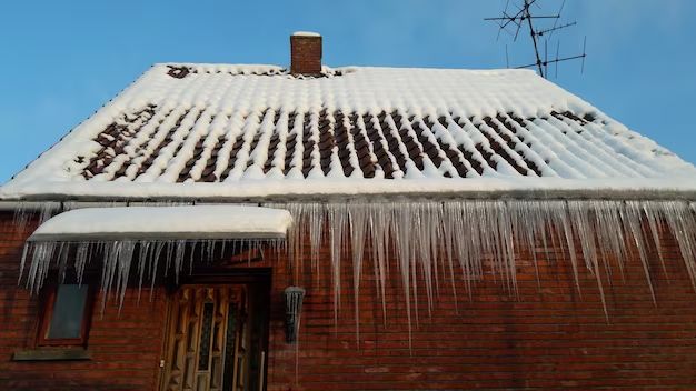 Can you heat a roof to melt snow