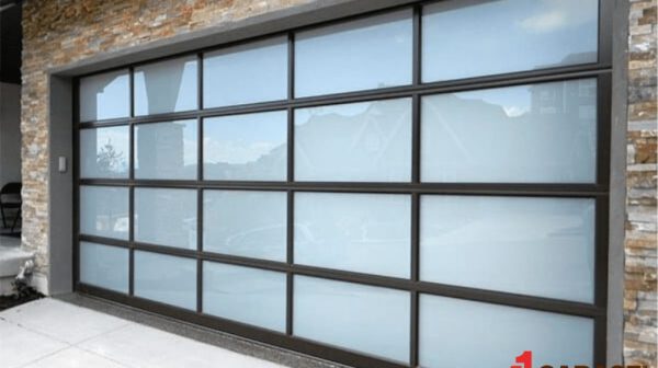 How much does a frosted glass garage door cost?