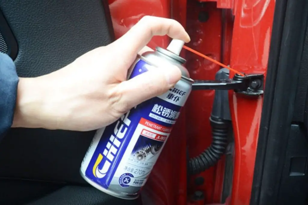 What lubricant is best for car door hinges