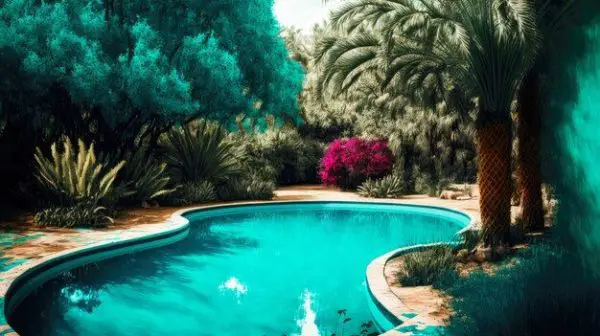 What plants are good next to pools?