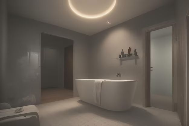 What are the best lighting options in small bathrooms