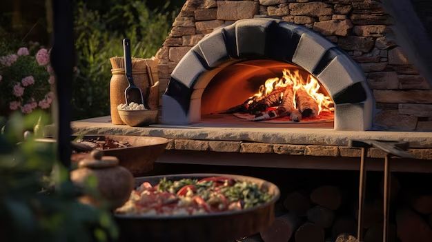 Does an outdoor pizza oven need a chimney