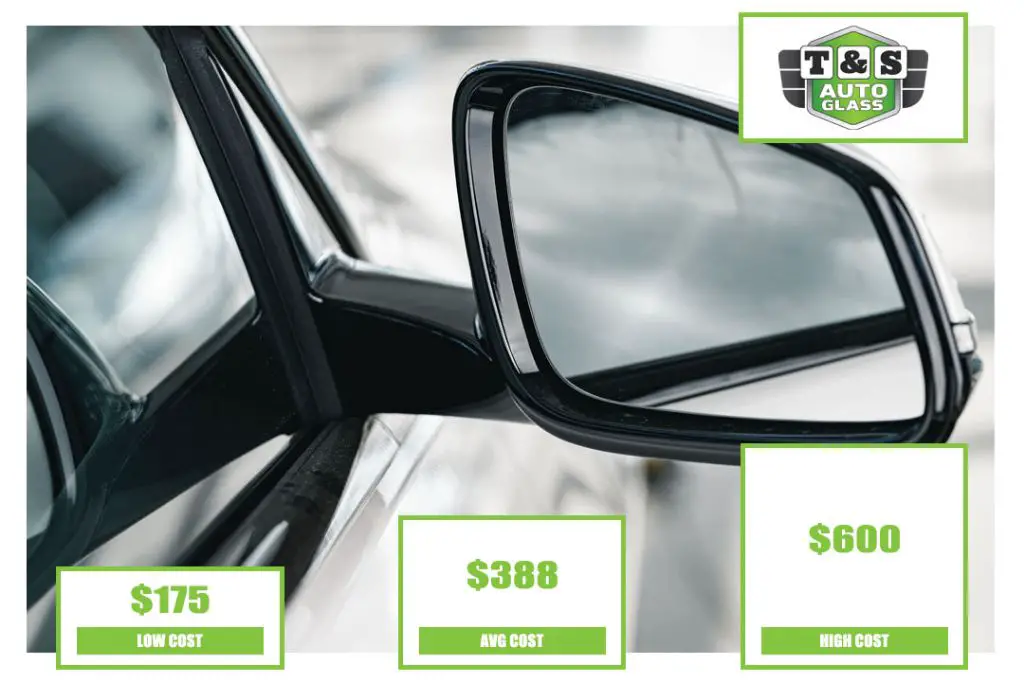 How much does it cost to replace one side mirror