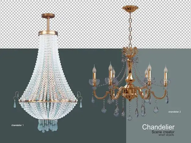 Can chandeliers be outside