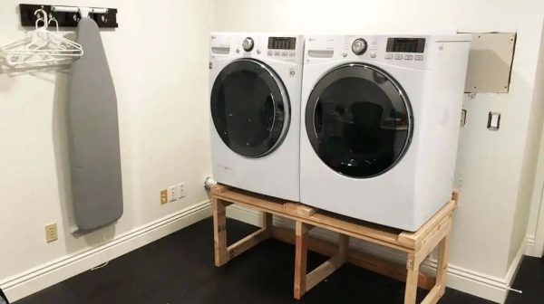 Can you put any washer and dryer on a pedestal?