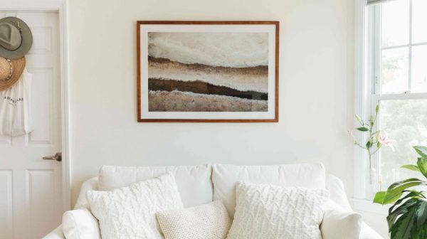 What is the best level to hang pictures?