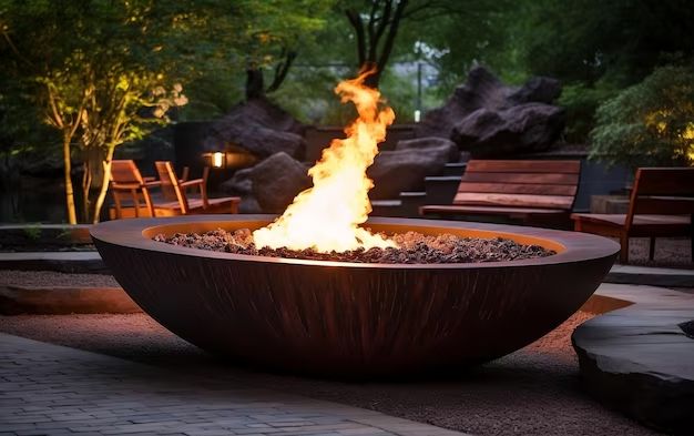 Do gas fire pits use a lot of gas