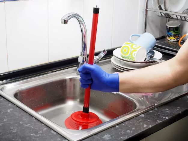 How do you unscrew a kitchen sink drain