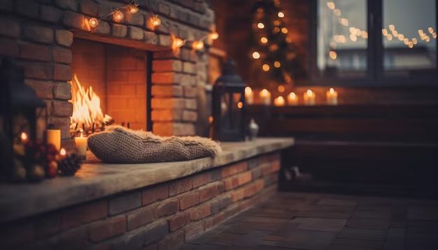 How do I cover my fireplace for winter