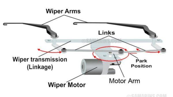 Why is my windshield wiper arm not moving?