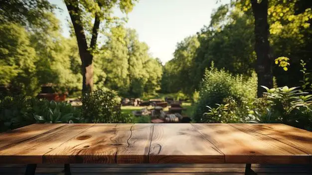 What is the best wood to build a patio table