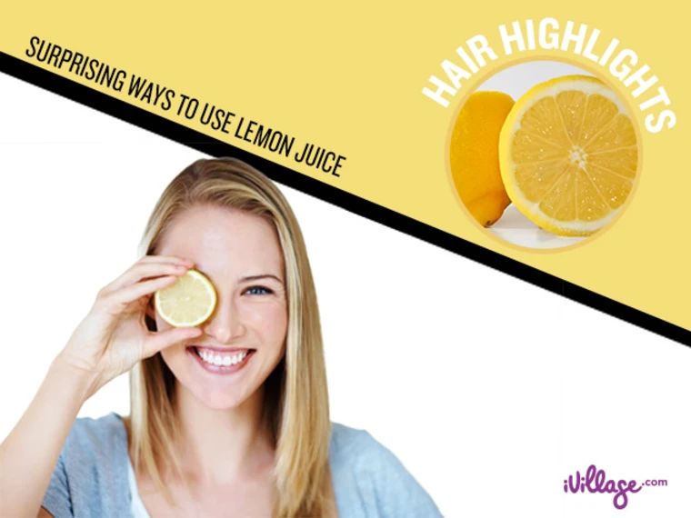 Why does lemon juice remove highlighter