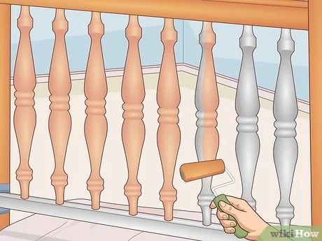 Is there an easy way to paint spindles