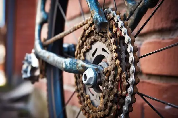 How do you thread a bike chain