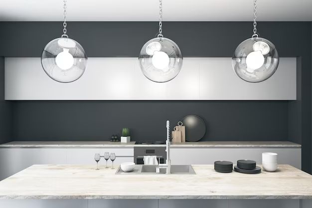 Where do you put pendant lights over a sink