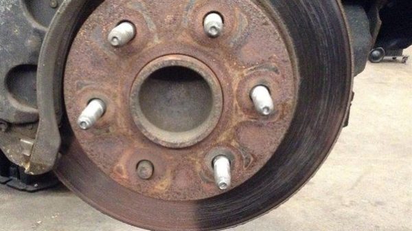 What would cause wheel studs to break off?