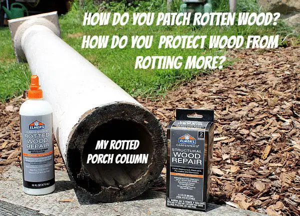 How do you use Elmer's rotted wood stabilizer