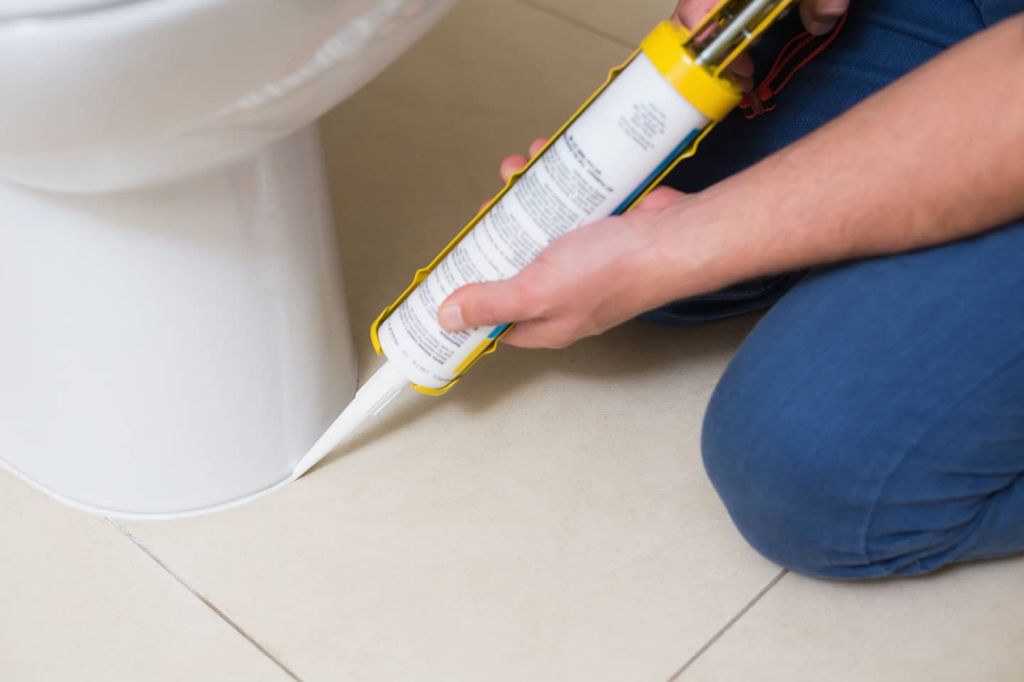 What is the best sealant for a toilet base