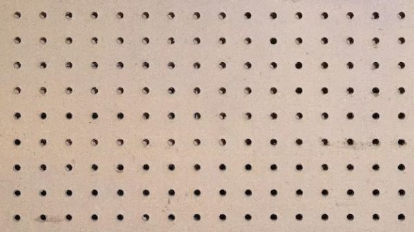 Is there a standard size for pegboard?