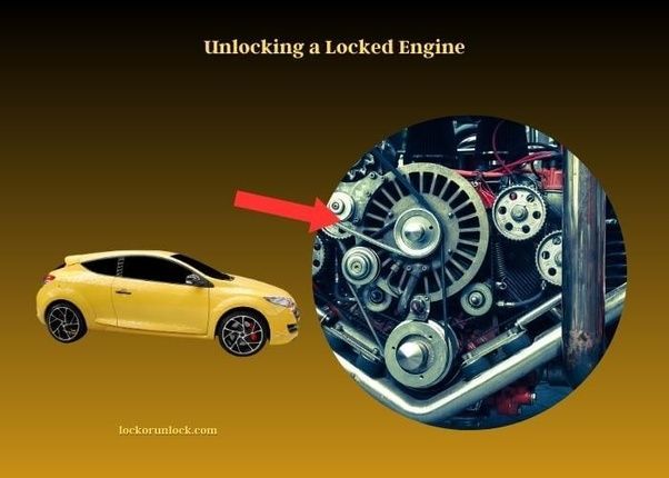 What does it mean when your motor is locked