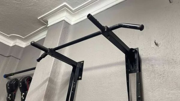 Is it safe to install pull-up bar on wall?