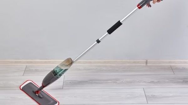 Can I use a spray mop on laminate floors?