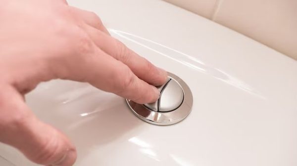 How do you fix a toilet handle arm?