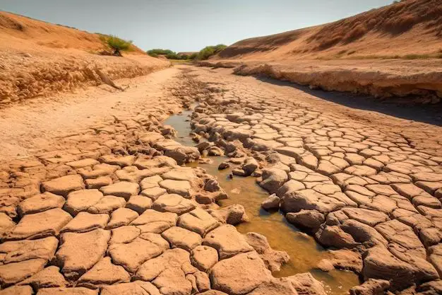 How do you landscape a dry river bed