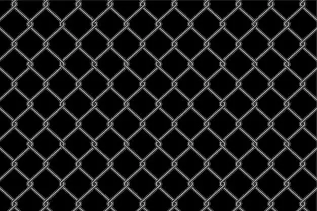 Can I paint my chain link fence black