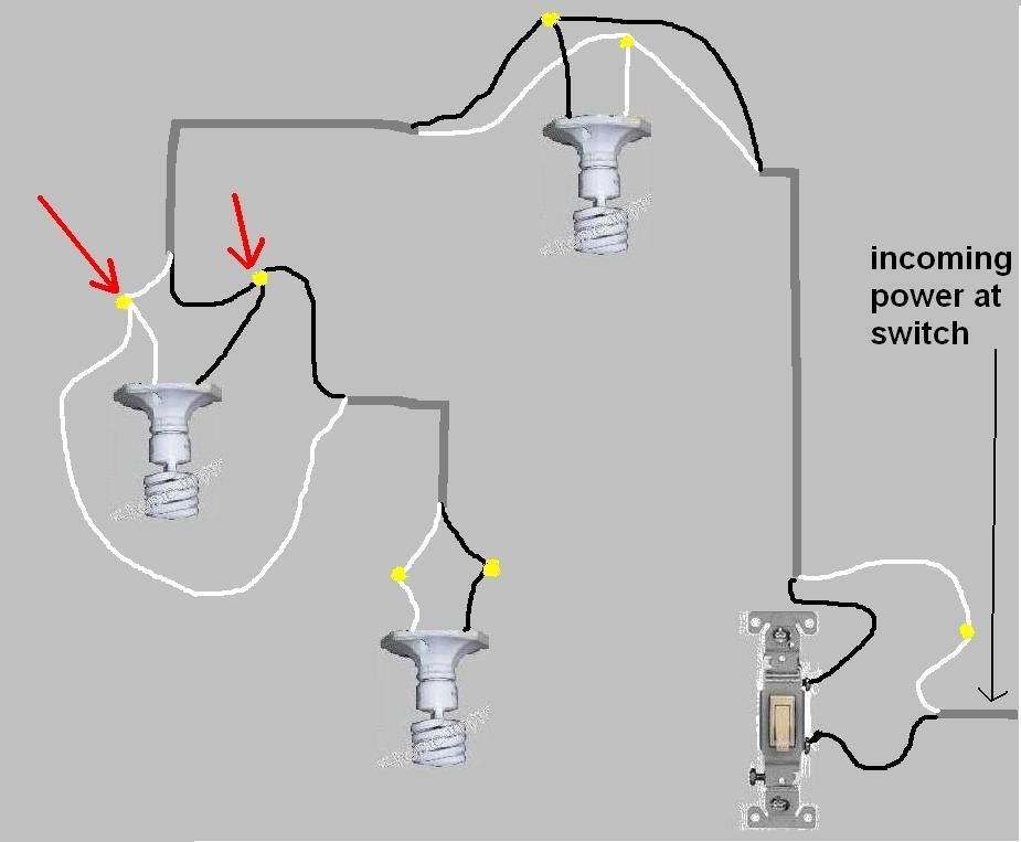 Can I daisy chain recessed lights