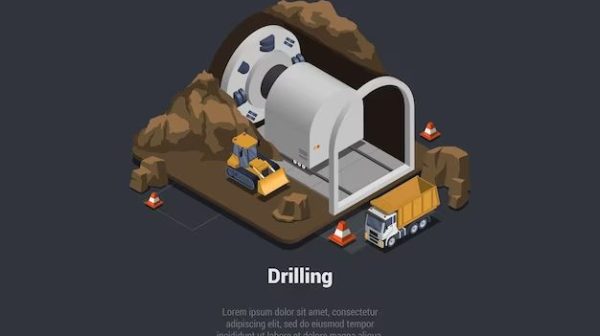 What is the working principle of boring machine?