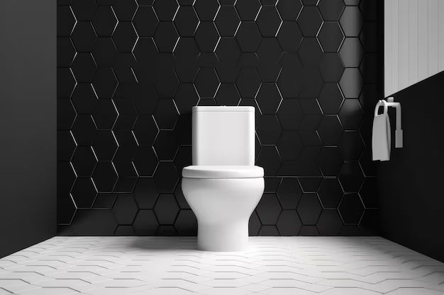 How do you cut tile for toilet waste