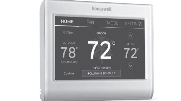 How do I reprogram my Honeywell home thermostat?