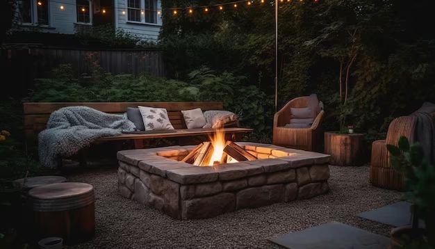 Should an outdoor fire pit be covered