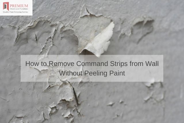 Will command strips peel off paint