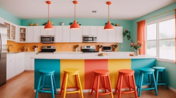 What colour is best for a small kitchen?