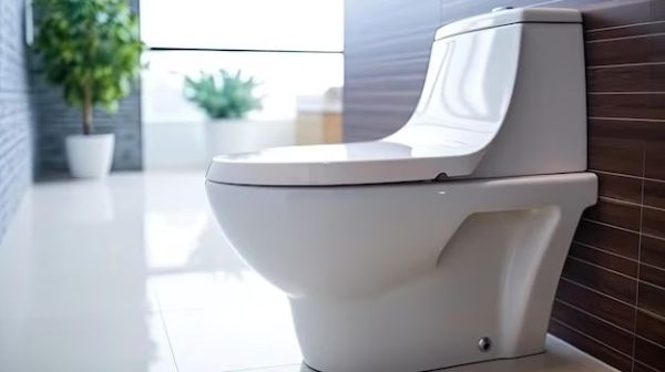 What is an offset drain for toilet?