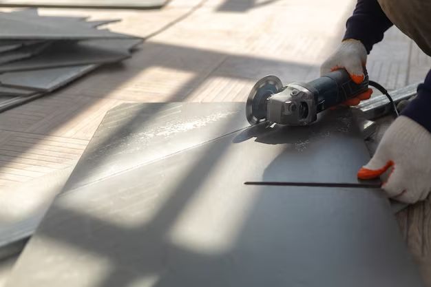 What angle grinder blade cuts tile