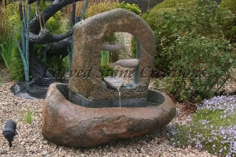 How do you winterize a rock fountain