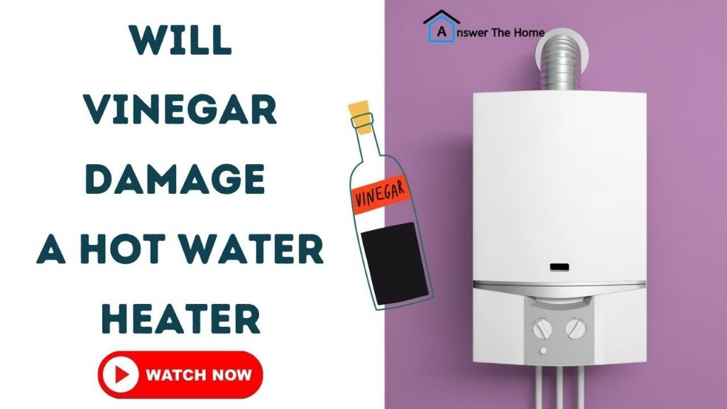 Can you use vinegar to clean tankless water heater