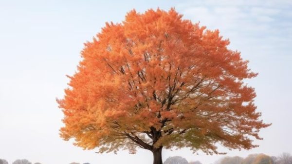 How tall is a 10 year old maple tree?